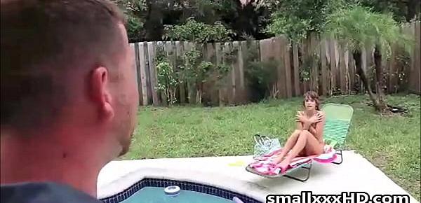  Caught This Teen Girl Naked In My Backyard - smallxxxHD.com
